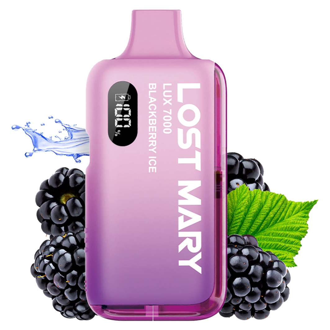Lost Mary LUX 7000 Blackberry Ice Kit Liquid Menge: 12 ml