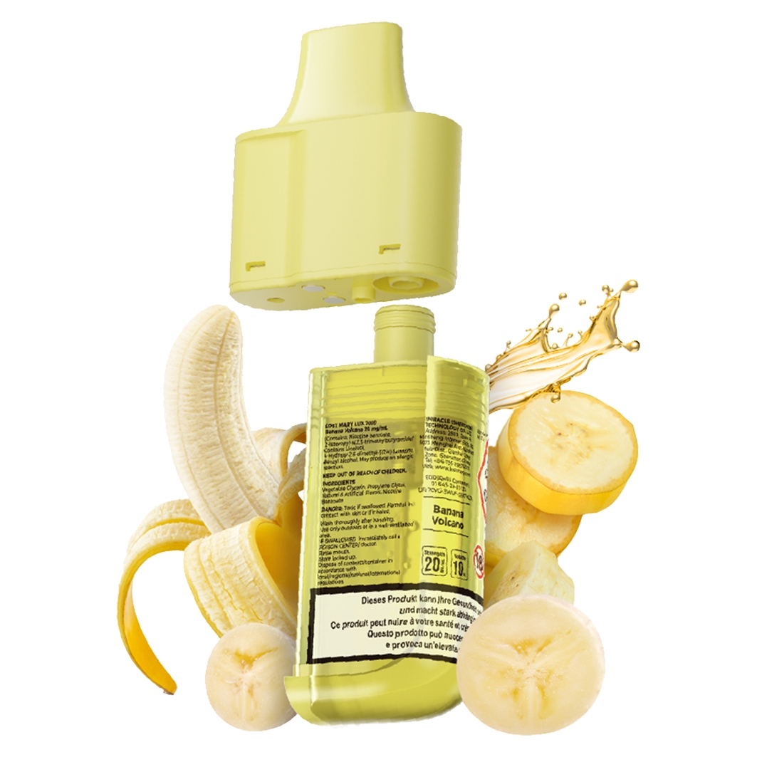Lost Mary LUX 7000 Banana Volcano Refil 20mg