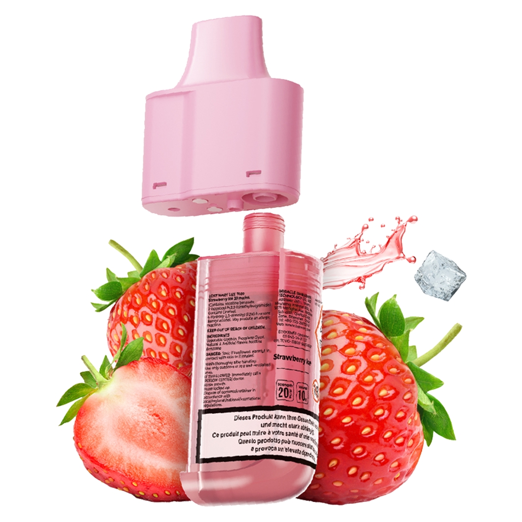 Lost Mary LUX 7000 Strawberry Ice Refil 20mg