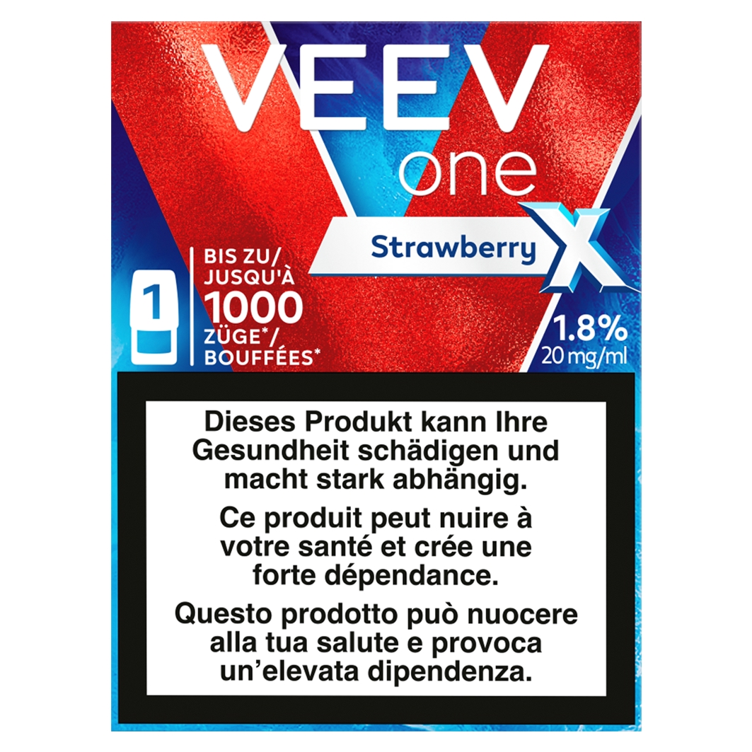 Veev One Pods Strawberry X-Flavor 20mg