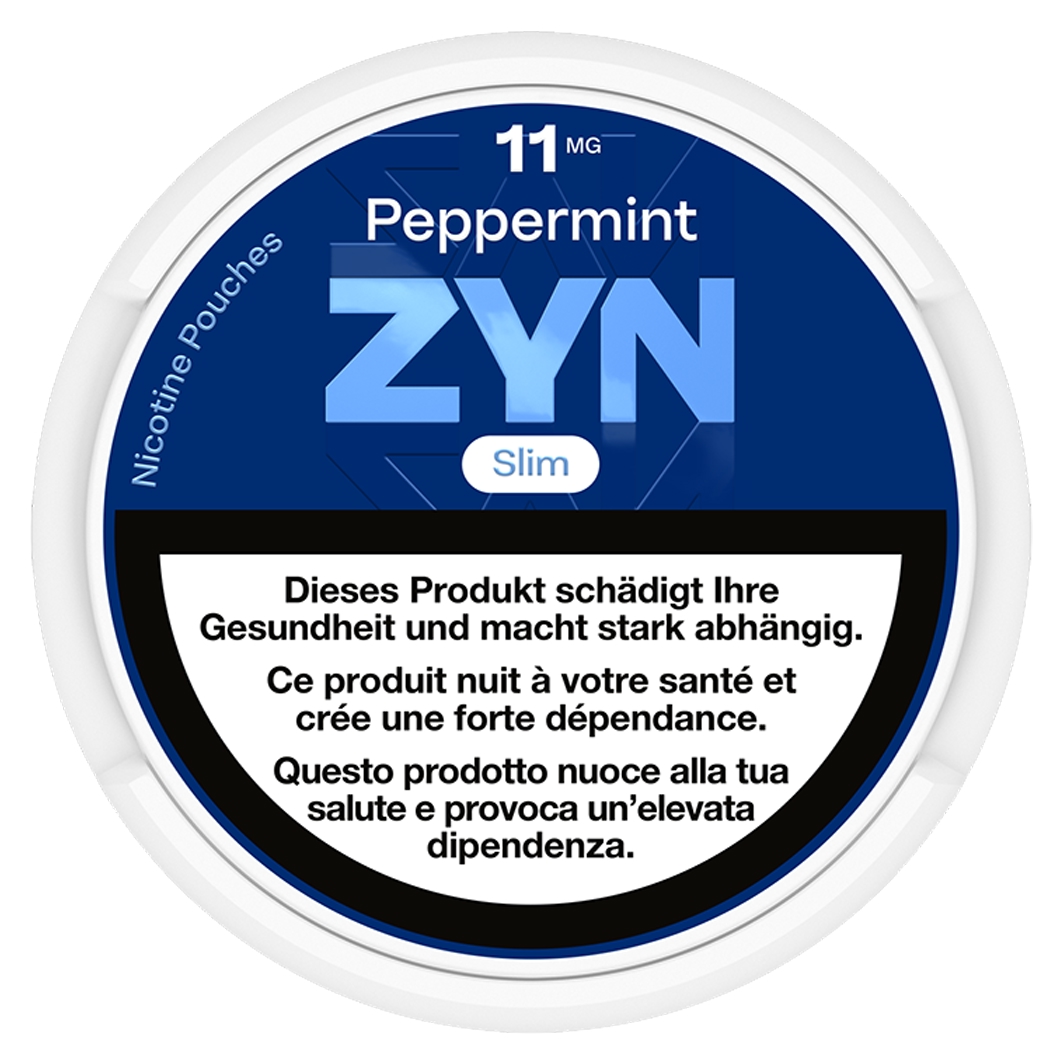 ZYN Slim Peppermint 20 Nicotine Pouches