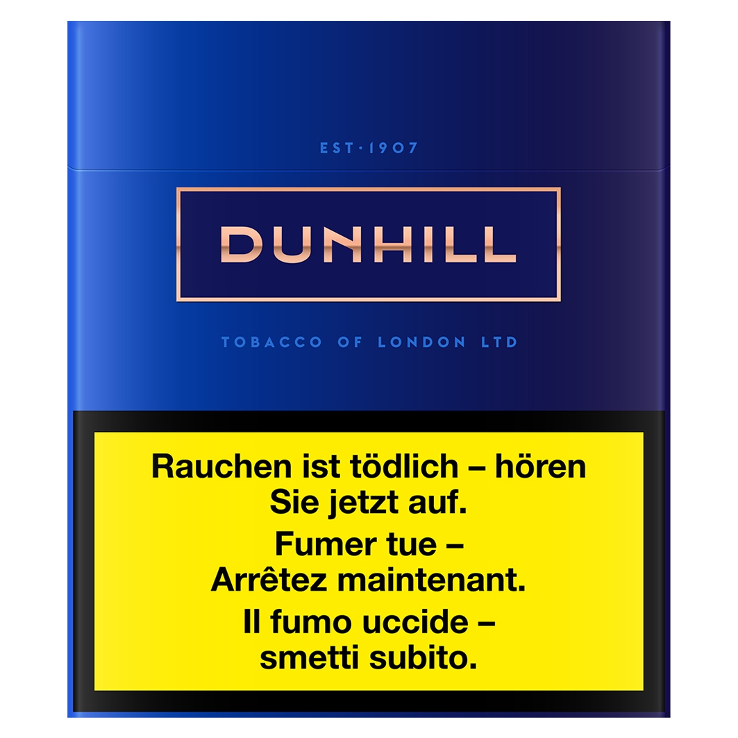 Dunhill Internat. Blue Box