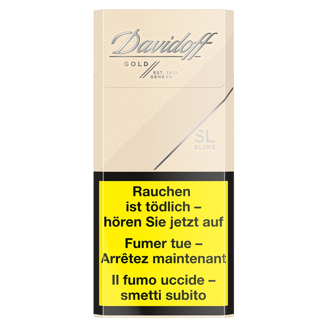 Davidoff Gold Slims Box