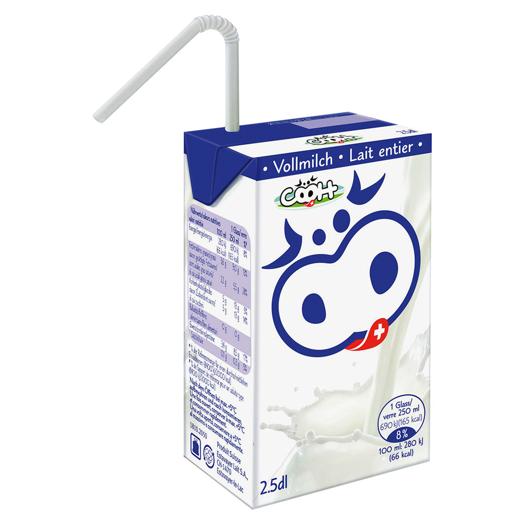 COOH Vollmilch 3.5% UHT 2.5 dl