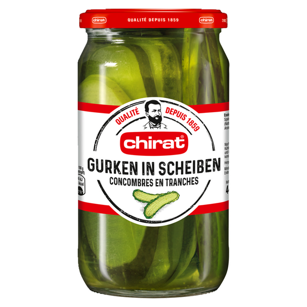 Chirat Gurkenscheiben 445g