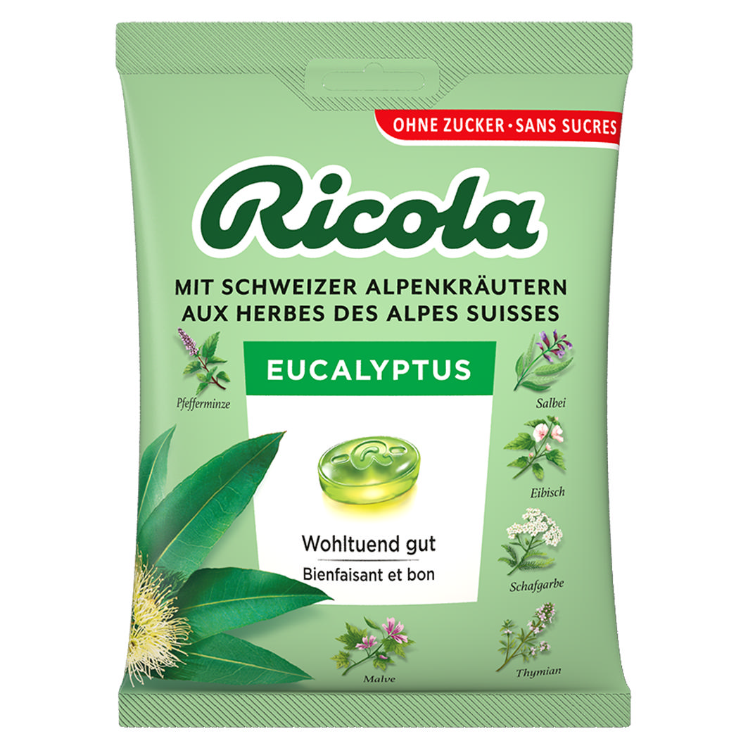 Ricola Eucalyptus 125g