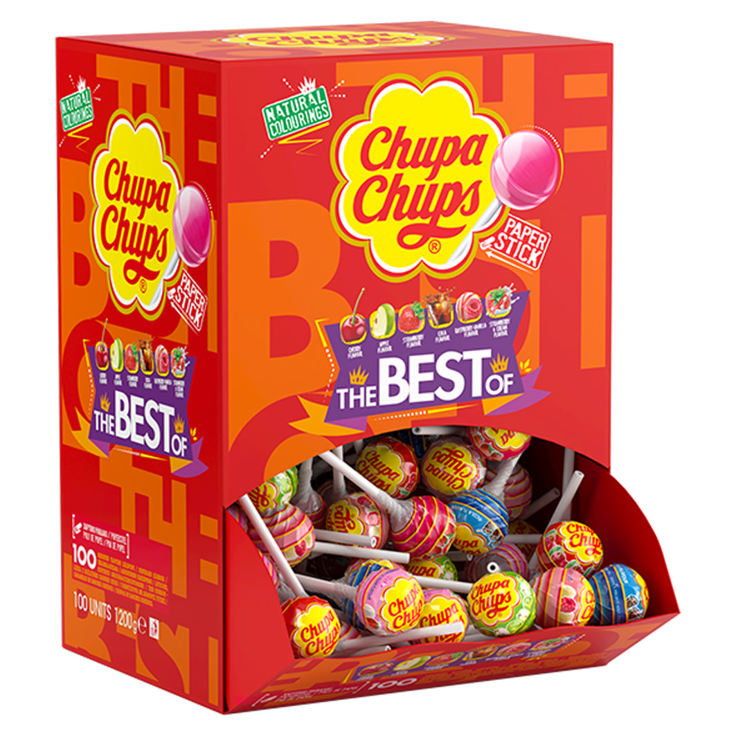 Chupa Chups Box The Best of 12g