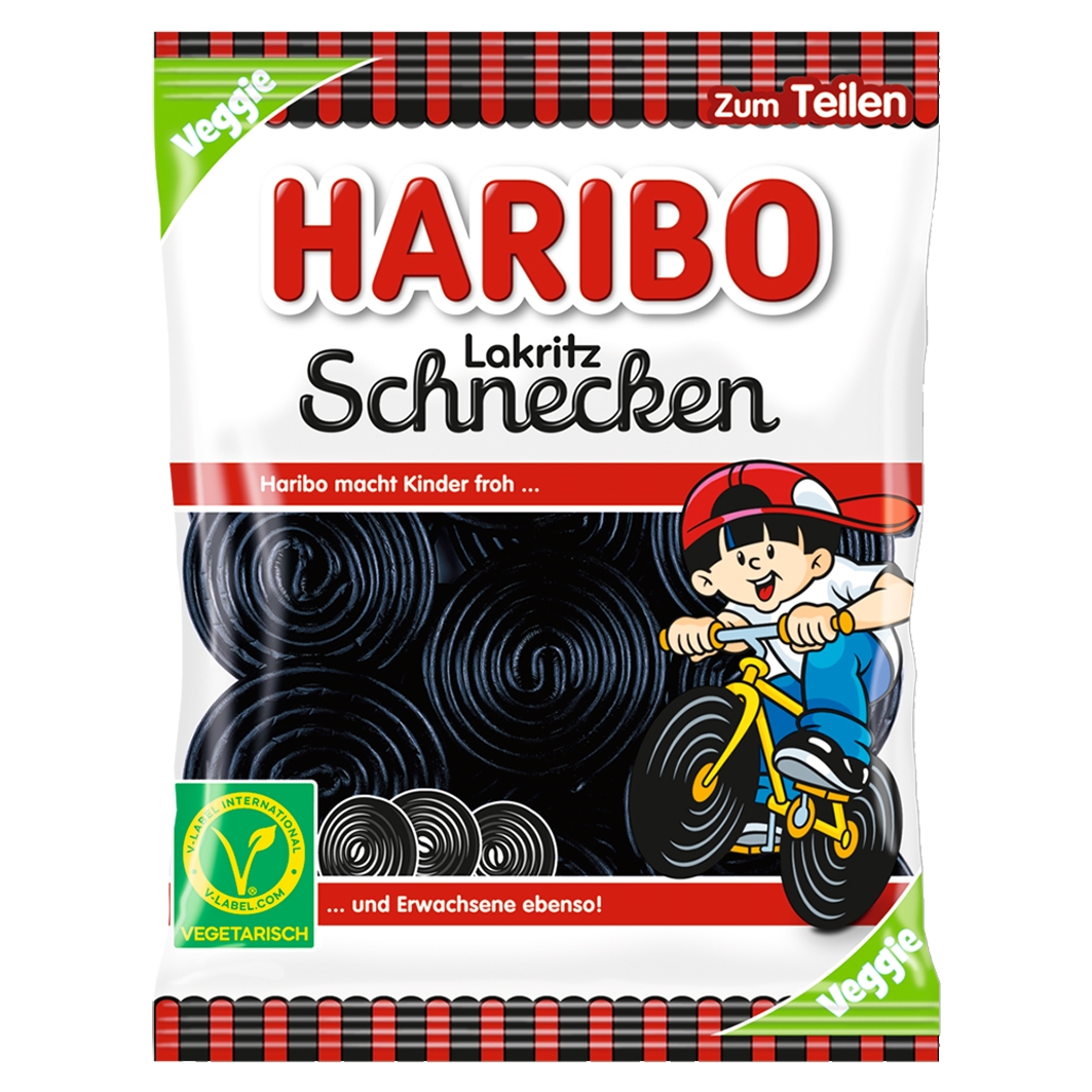 Haribo Rotella Lakritz 175g