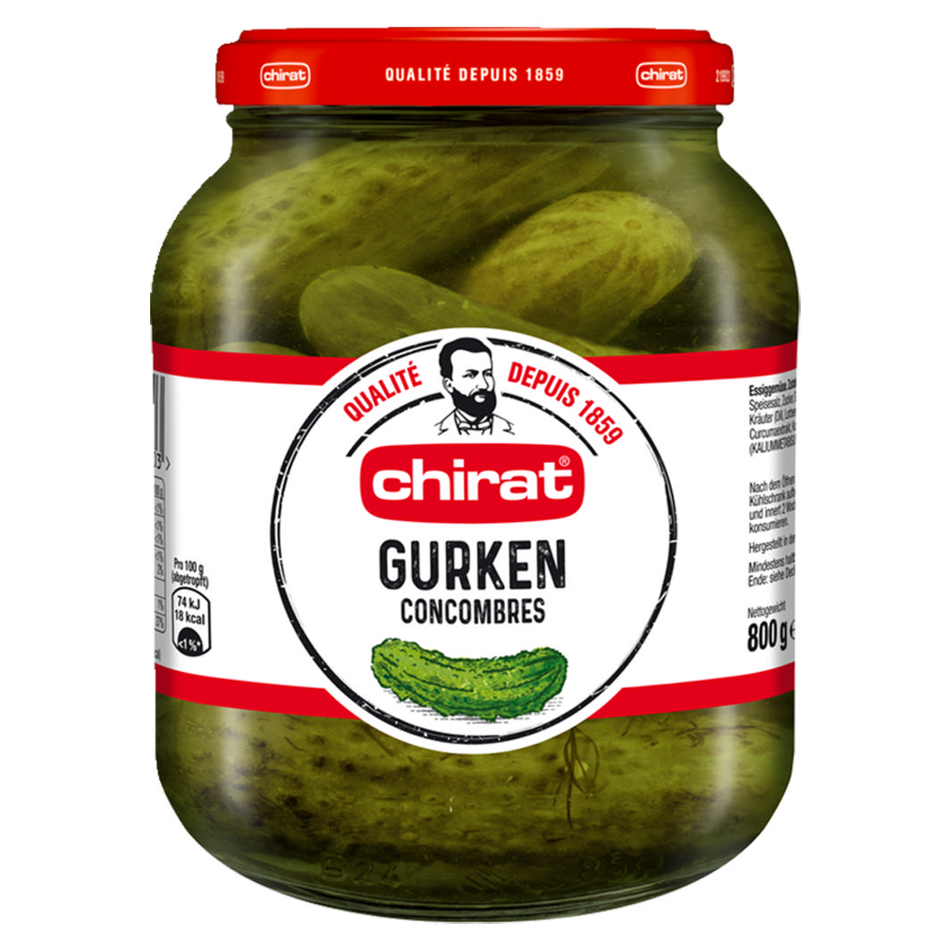 Chirat Gurken 800g