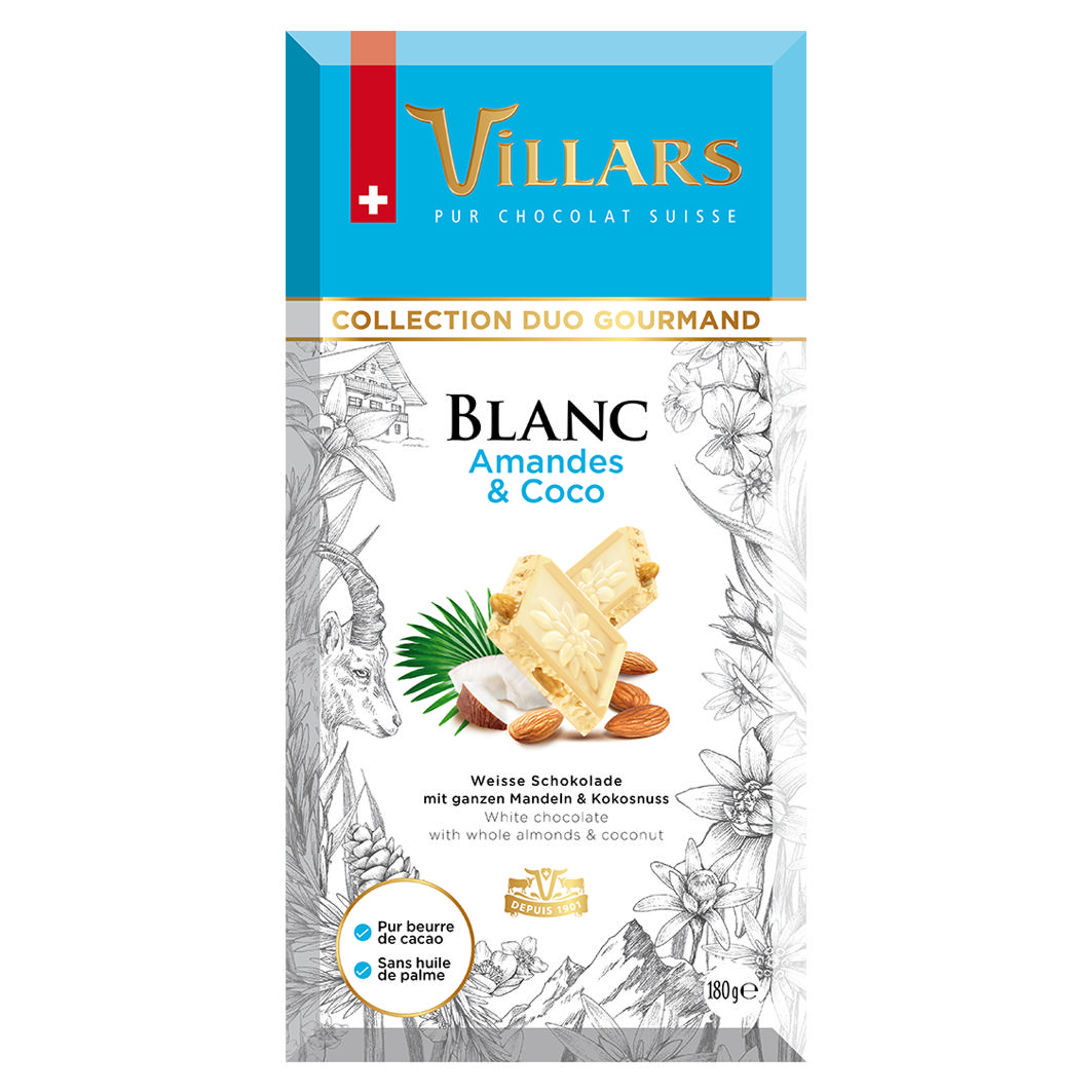 Villars Weiss Mandel 180g