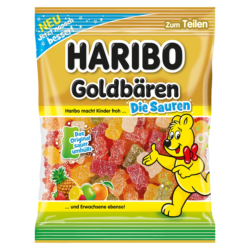 Haribo Goldbären Die Sauren 175g