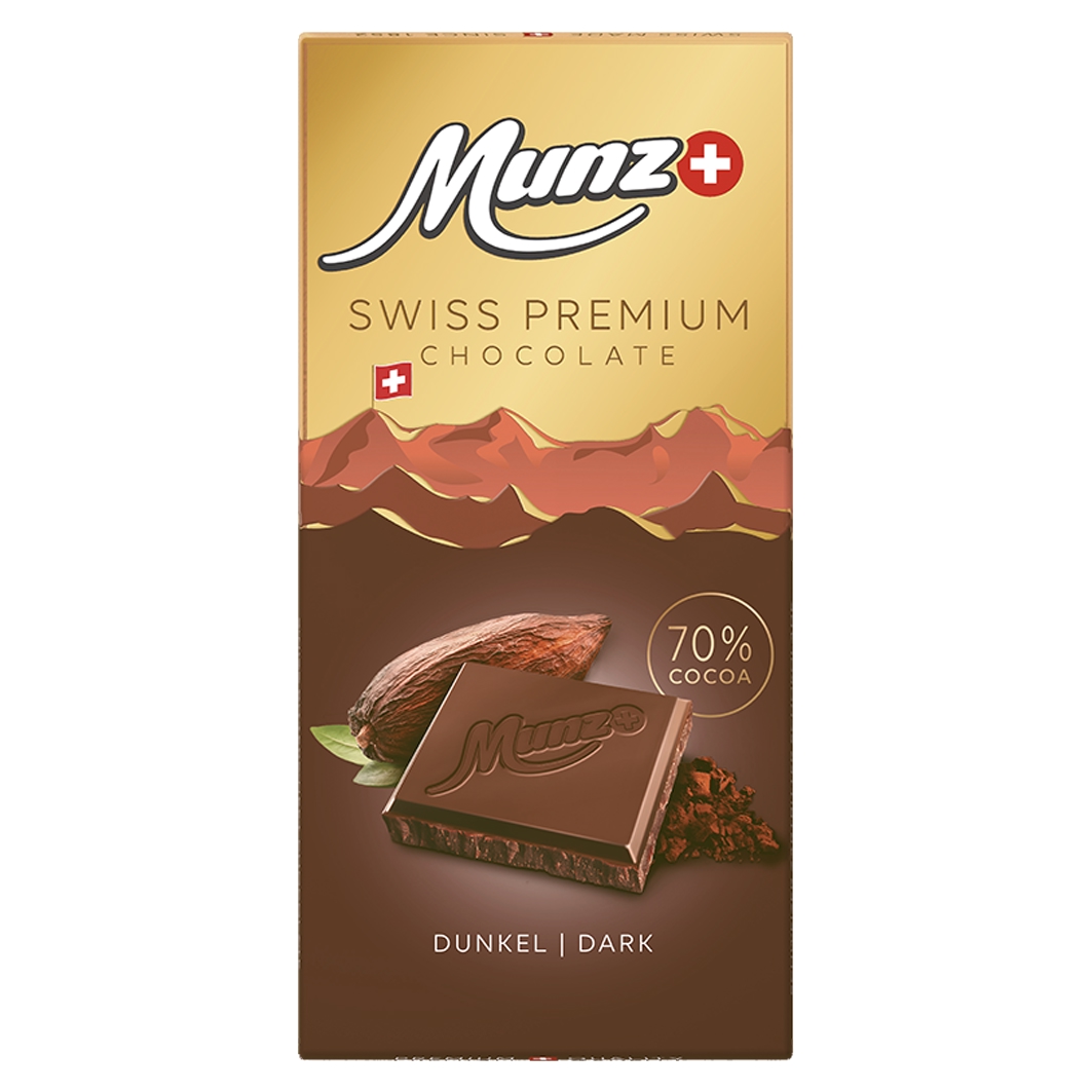 Munz Premium Noir 70% 100g