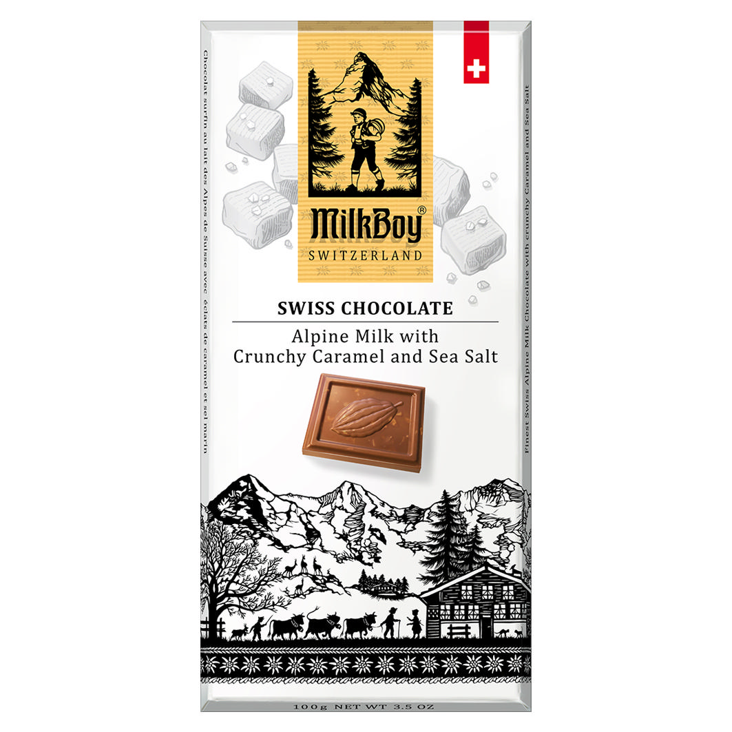 MilkBoy Swiss Caramel & Sea Salt 85g