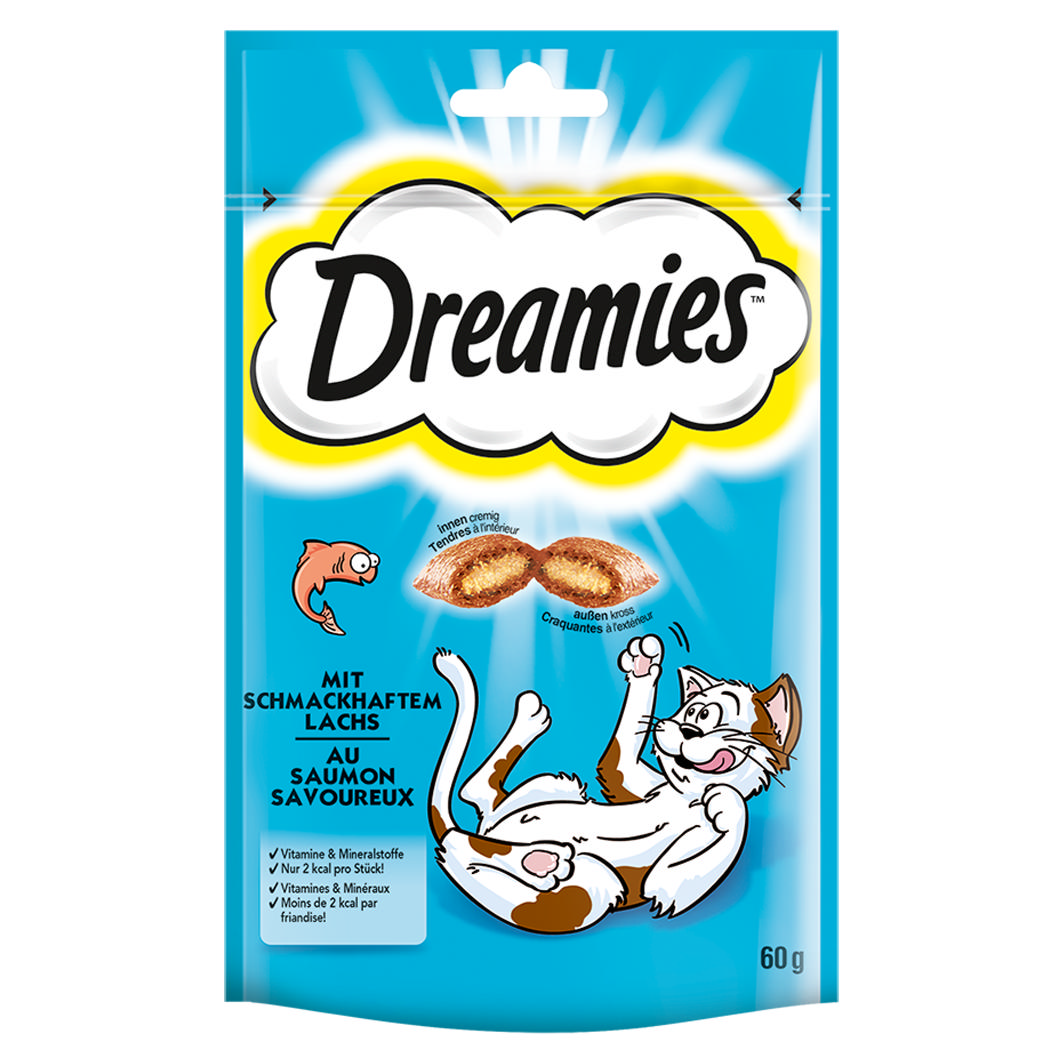 Dreamies Lachs 60g