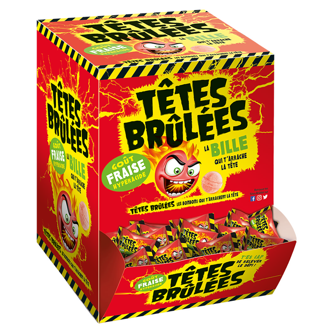 Têtes Brulées Erdbeer 870g