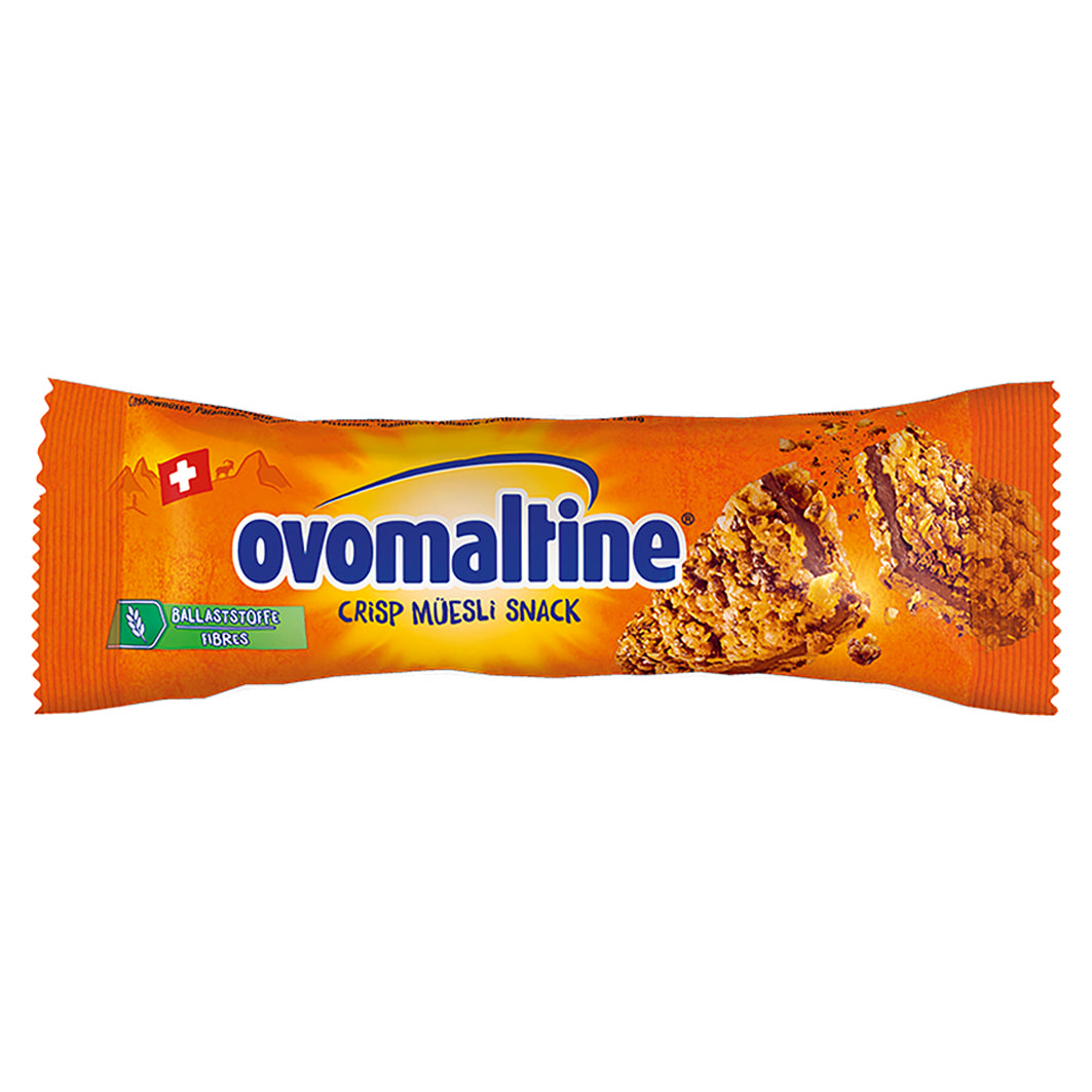 Ovomaltine Crisp müesli snack 25g