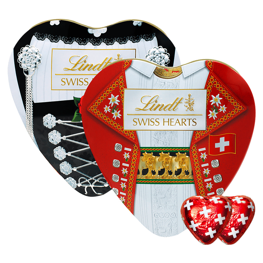 Lindt Herzdose Tracht 90g