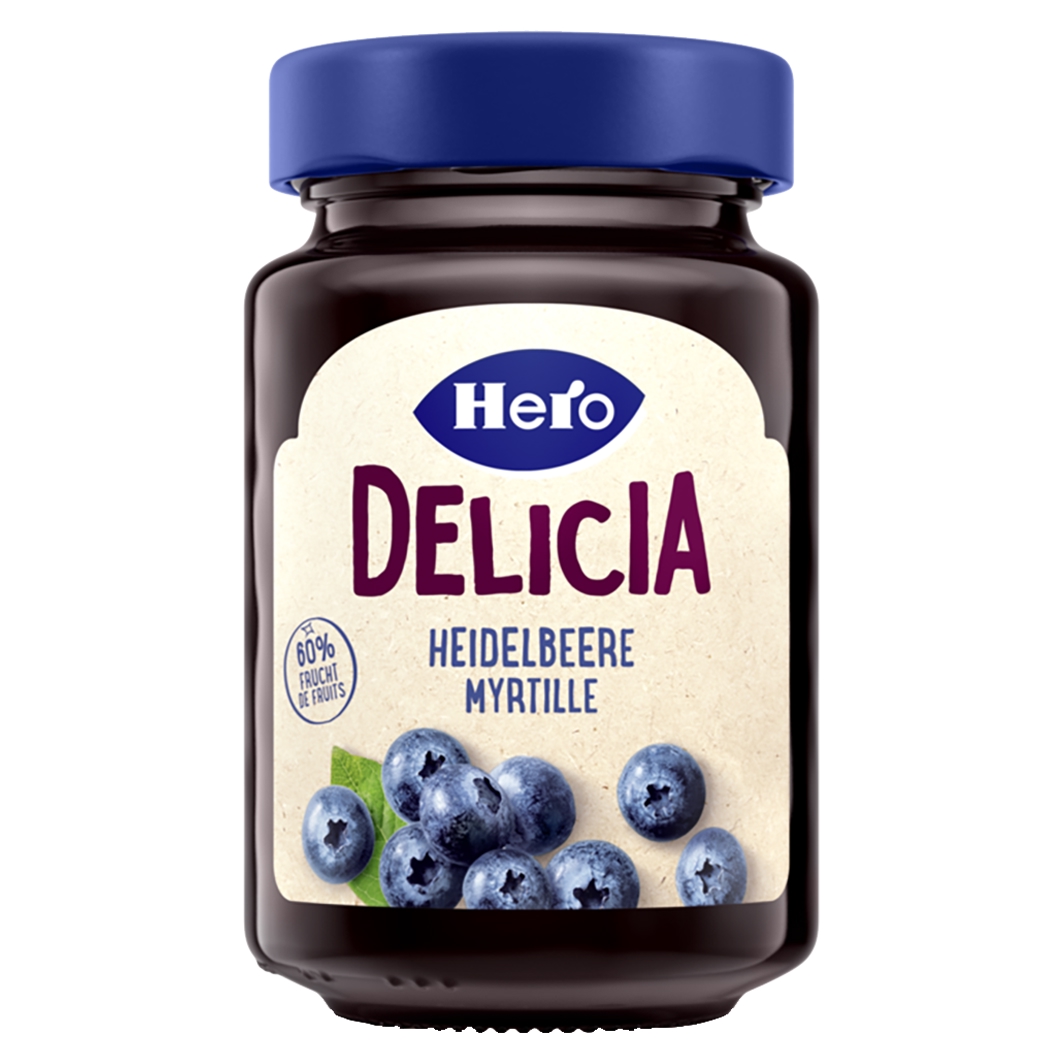Hero Delicia Blaubeeren 290g