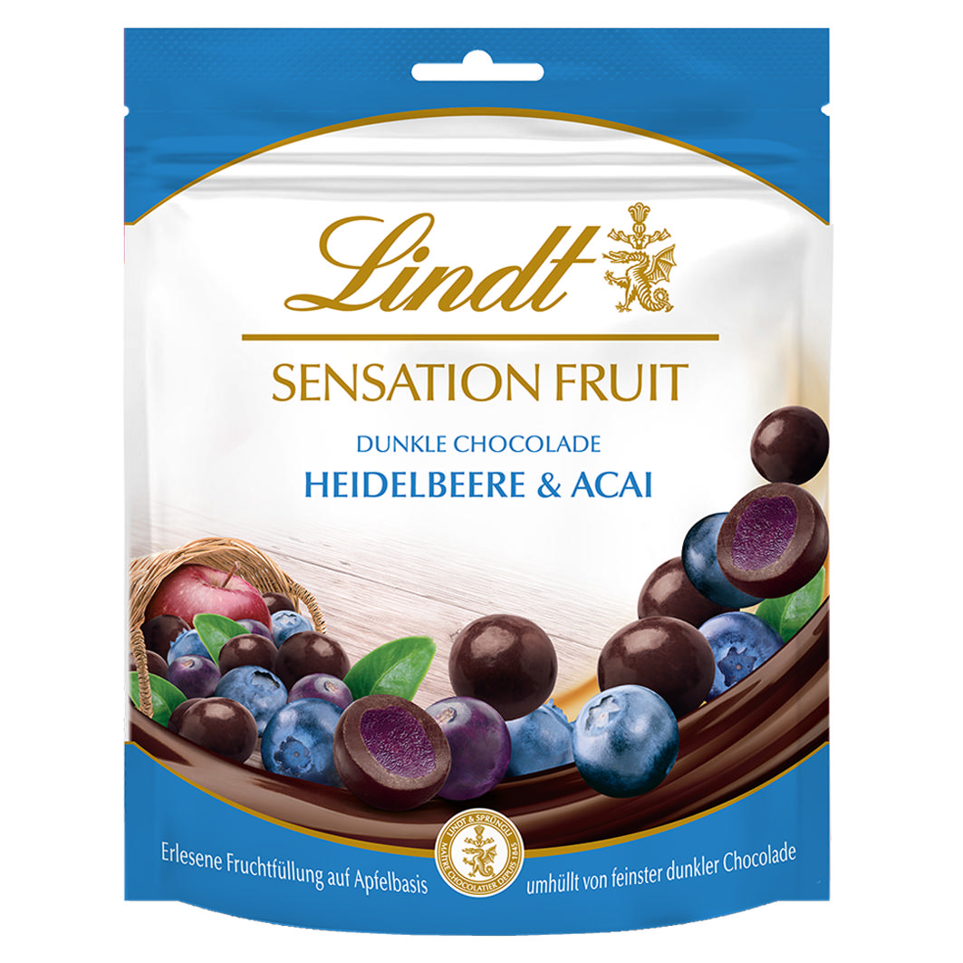 Lindt Sens. Fruit Heidelbeere&Acai 150g