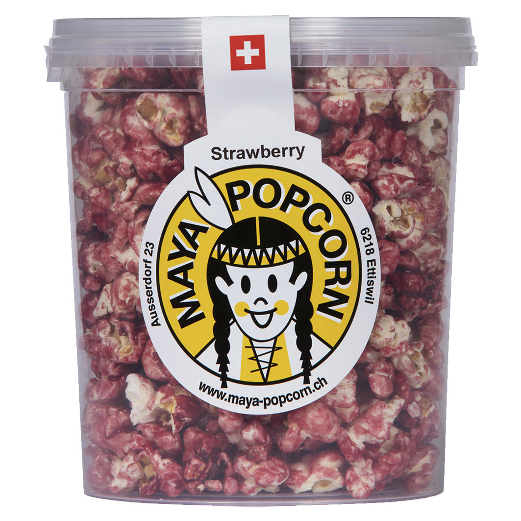 Maya Popcorn Strawberry 100g