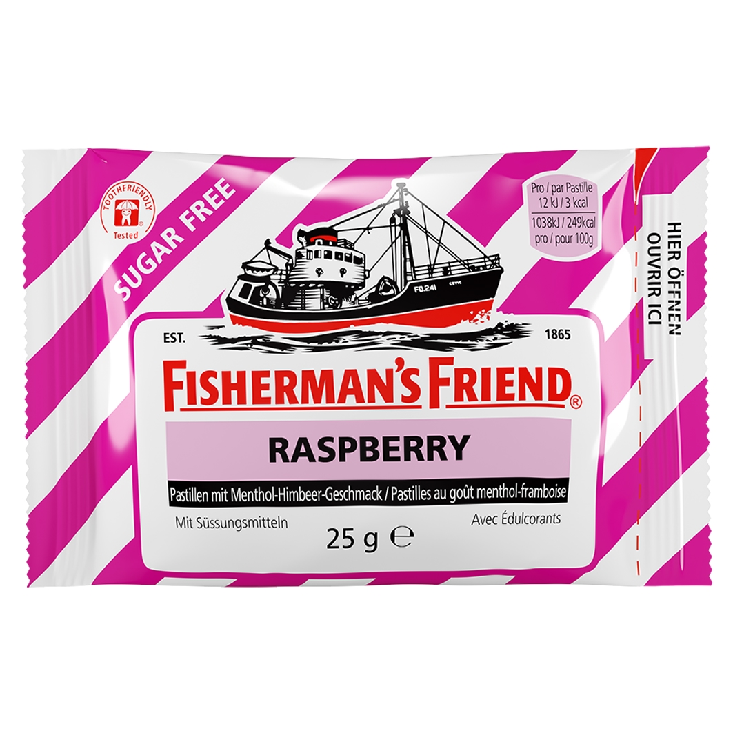 Fisherman's Friend Raspberry 25g