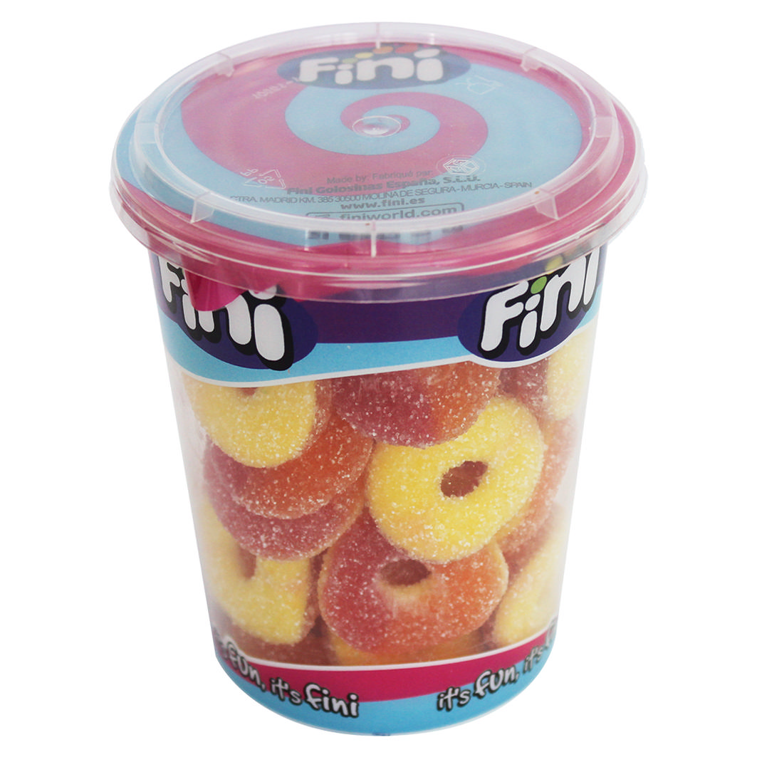 Fini Cup Peach Rings 200g
