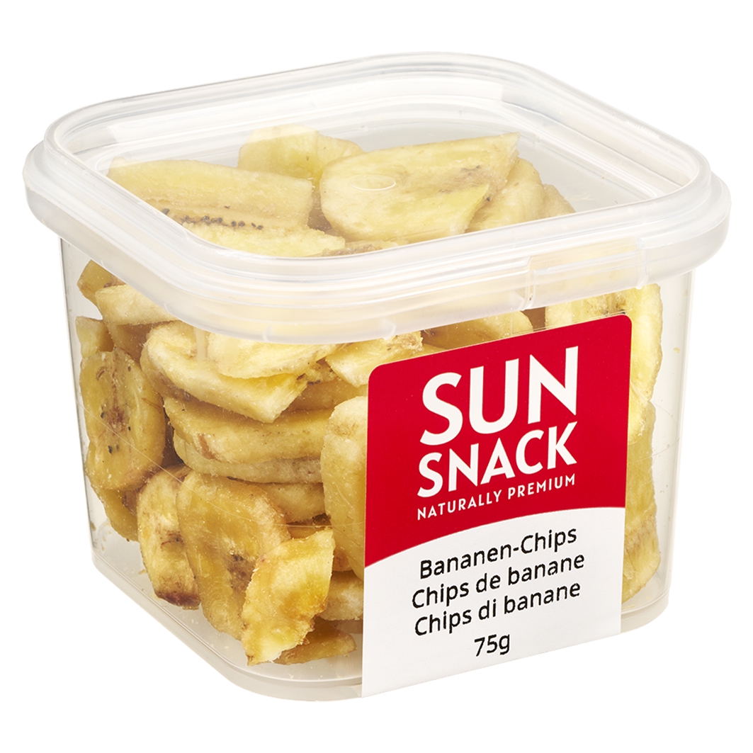 Sun Snack Bananen-Chips 75g