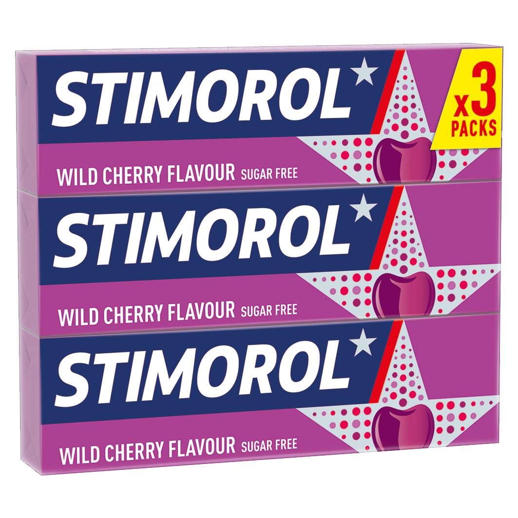 Stimorol Trio Wild Cherry 3x14g