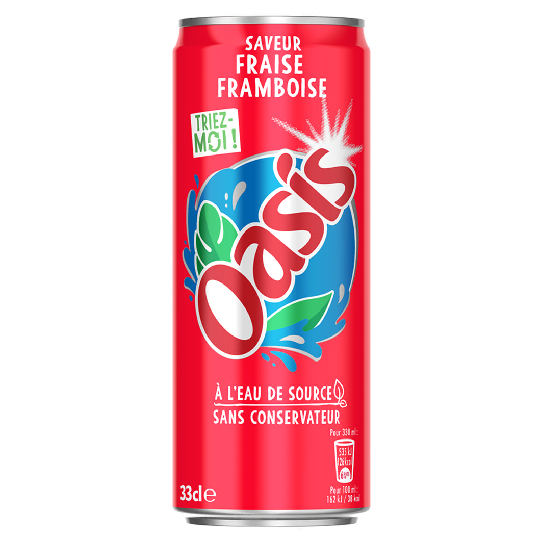 Oasis Erdbeere Himbeere 330ml