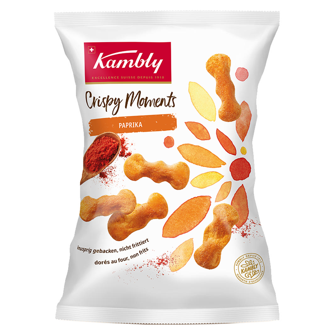Kambly Crisp Moment Paprika 130g
