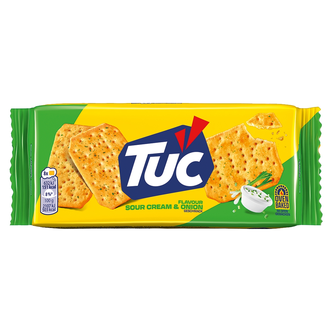 TUC Sour Cream & Onion 100g