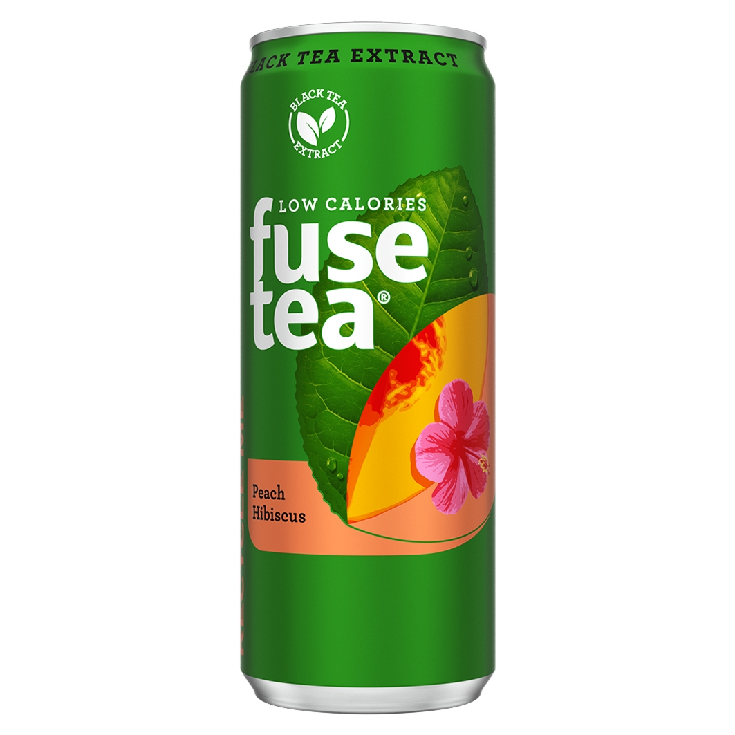 Fuse Tea Peach Hibiscus 330ml