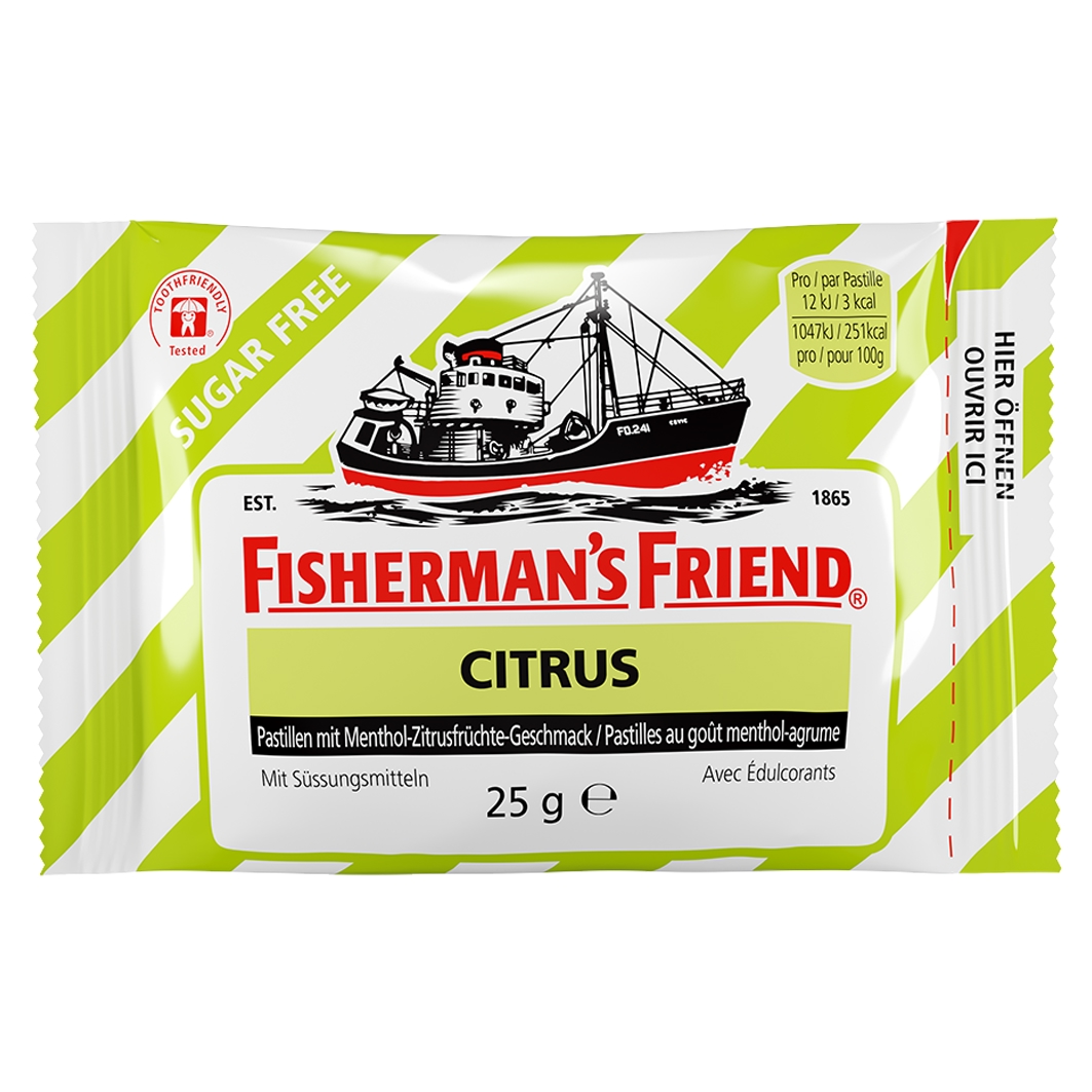 Fisherman's Friend Citrus 25g