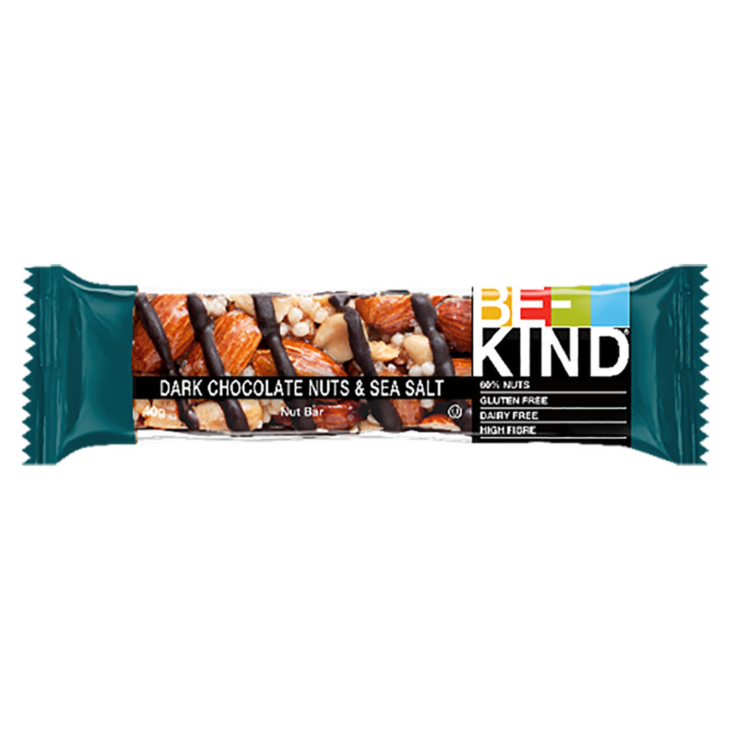 BE KIND Dark Choc Nuts&Salt 40g