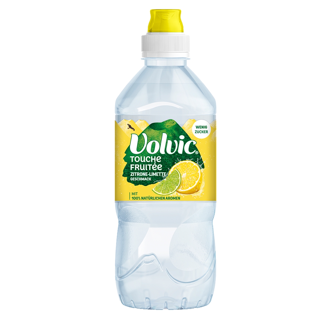Volvic Touche Fruité Zitrone - Limette 75cl