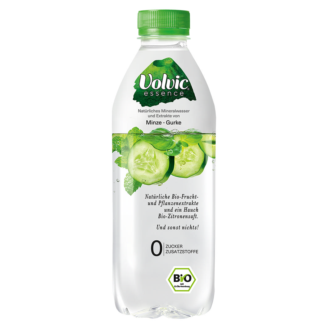 Volvic Essence Minze - Gurke 75cl