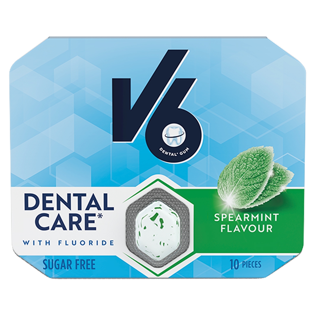V6 Fluoride Spearmint 17g