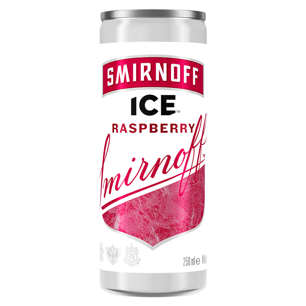 Smirnoff Ice Raspberry 4% 250ml