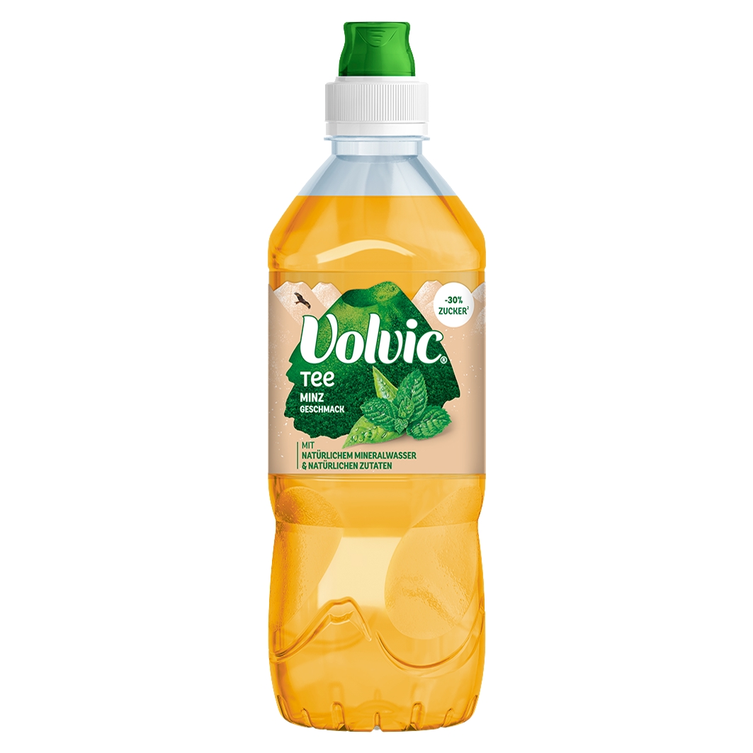 Volvic Thé Sportcap Grüntee Minze 75cl
