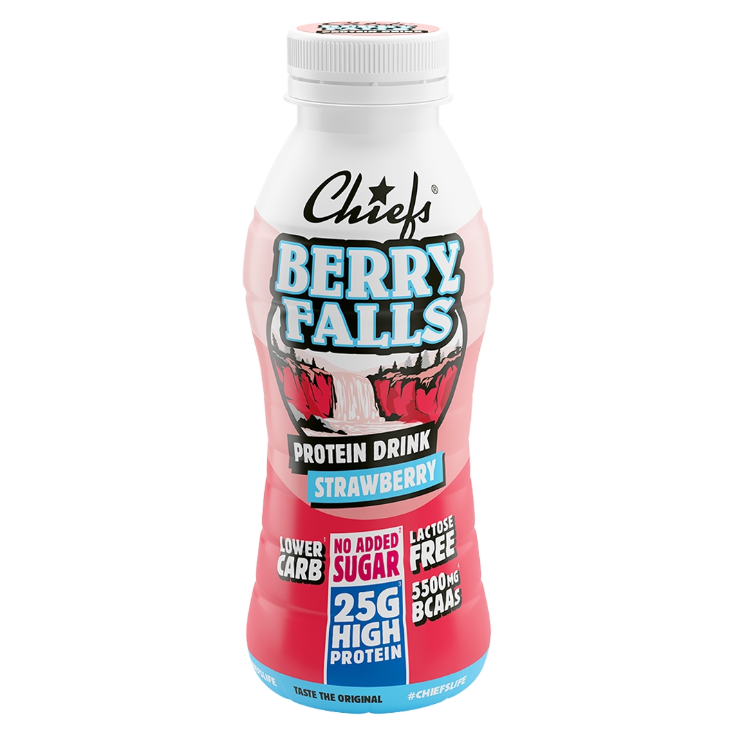 Chiefs Protein Drink Strawberry 330ml