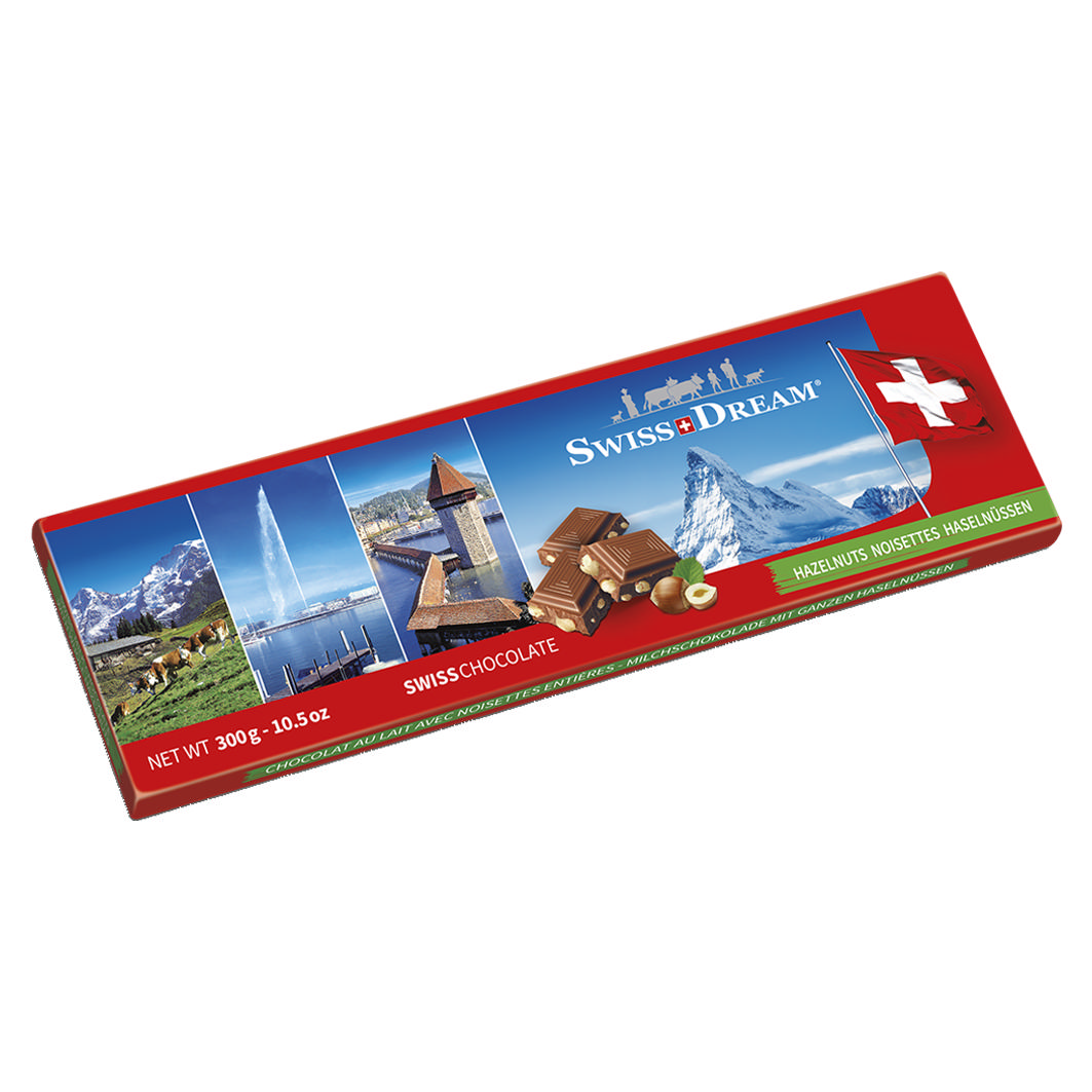 SwissDream Milch-Haselnuss 300g