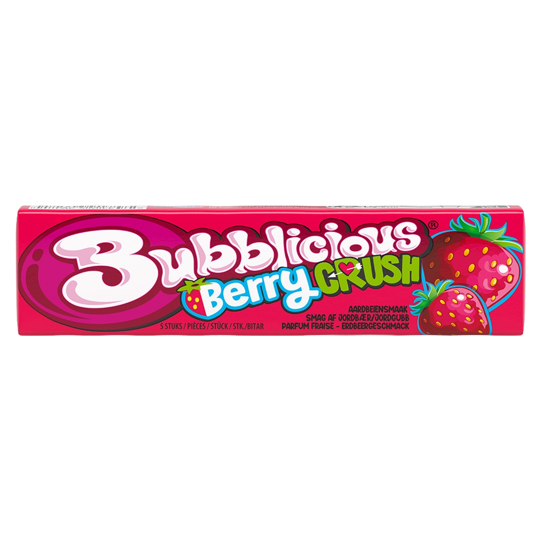 Bubblicious Strawberry Splash 39g
