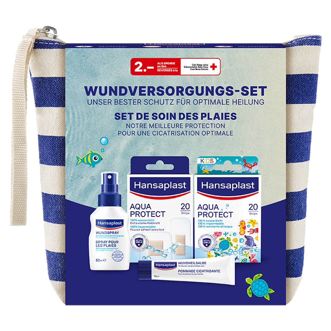 Hansaplast Wundversorgungs-Set 4in1