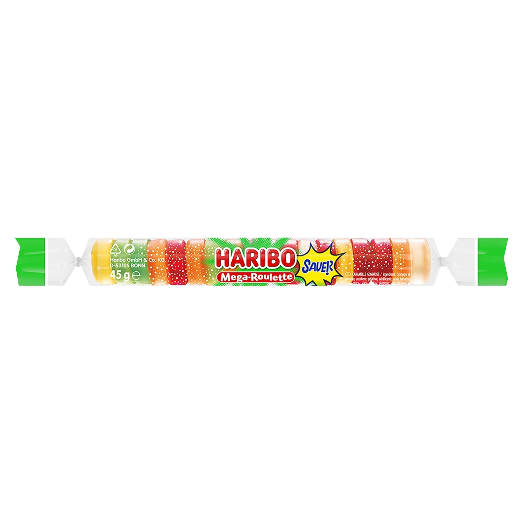Haribo Mega-Roulette sour 45g