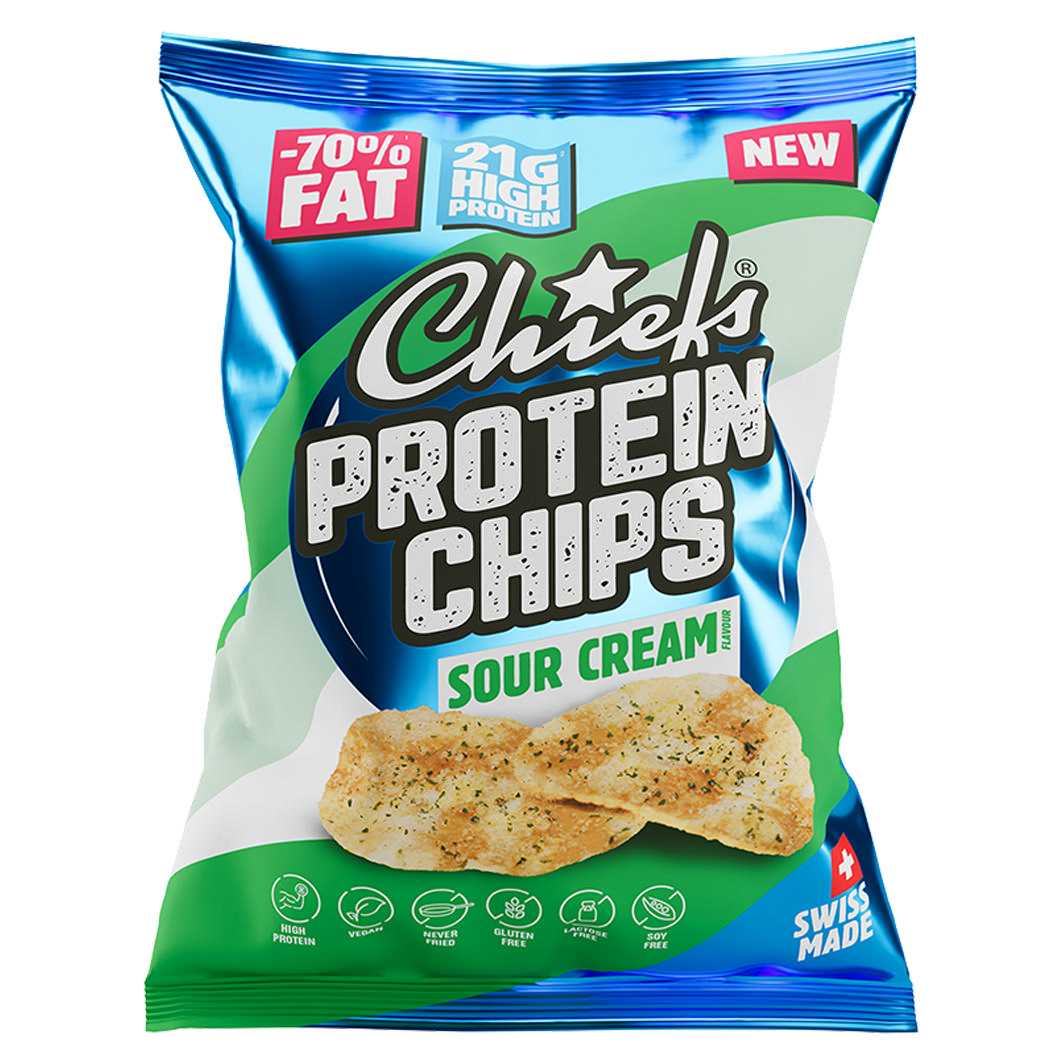 Chiefs Protein Chips Sour Cream 80g