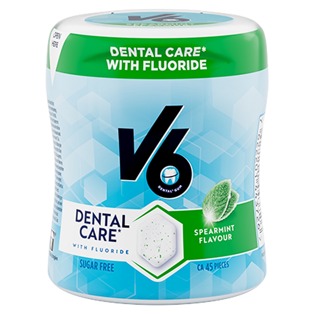 V6 Fluoride Spearmint 77g