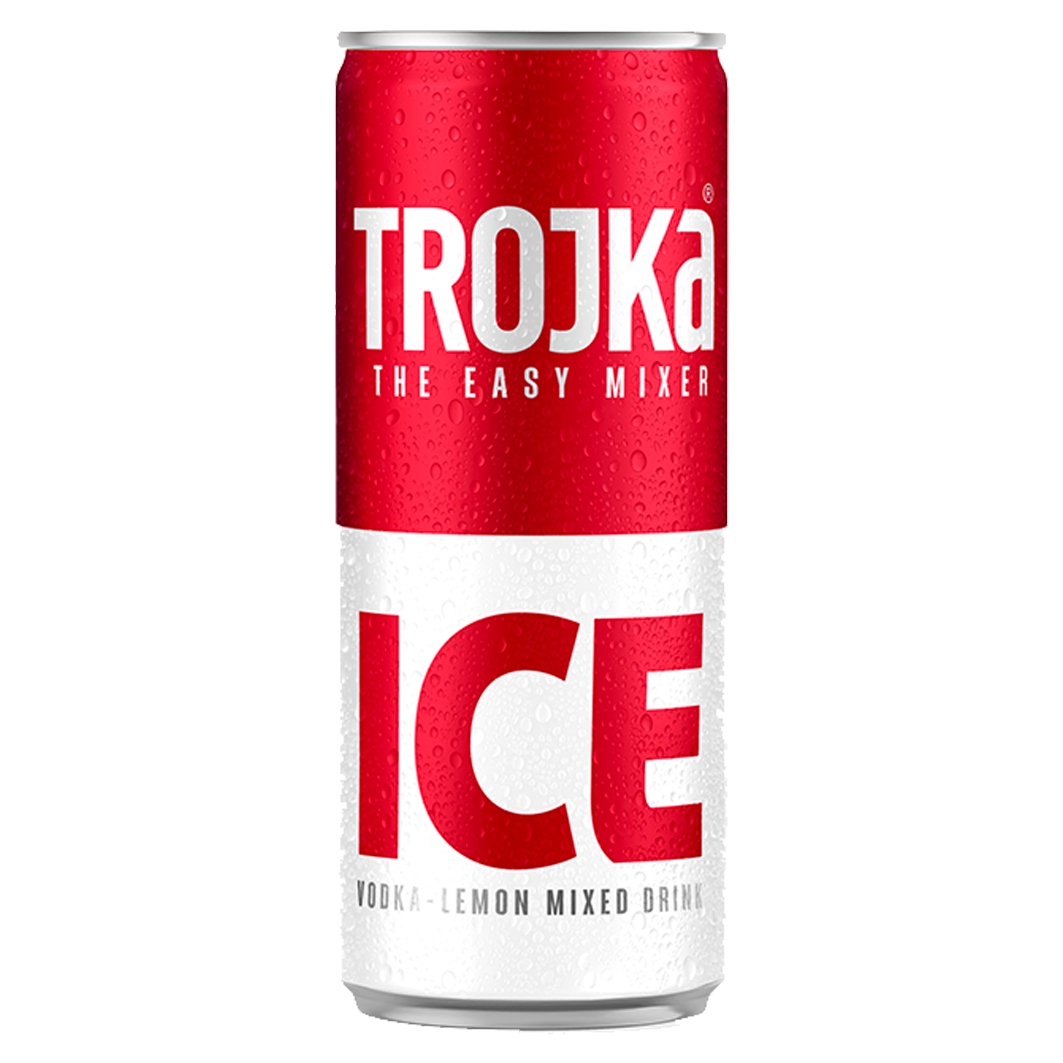 Trojka Ice Vodka 4% 250ml