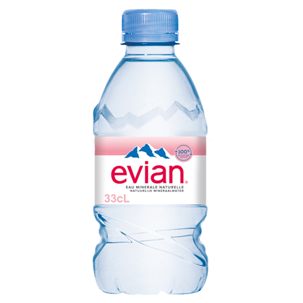 Evian Flatcap 330ml