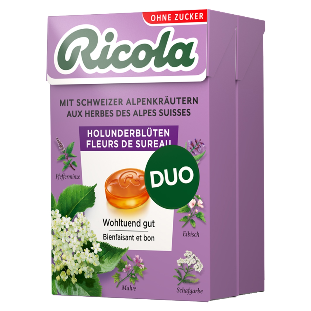 Ricola Box Duo Holunderblüten 2x50g