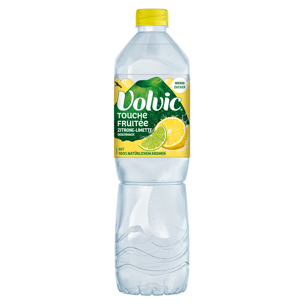 Volvic Touche Fruité Zitrone - Limette 1.5l